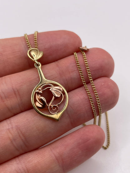 Clogau 9ct gold necklace