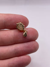 Load image into Gallery viewer, 9ct gold opal and zircon pendant
