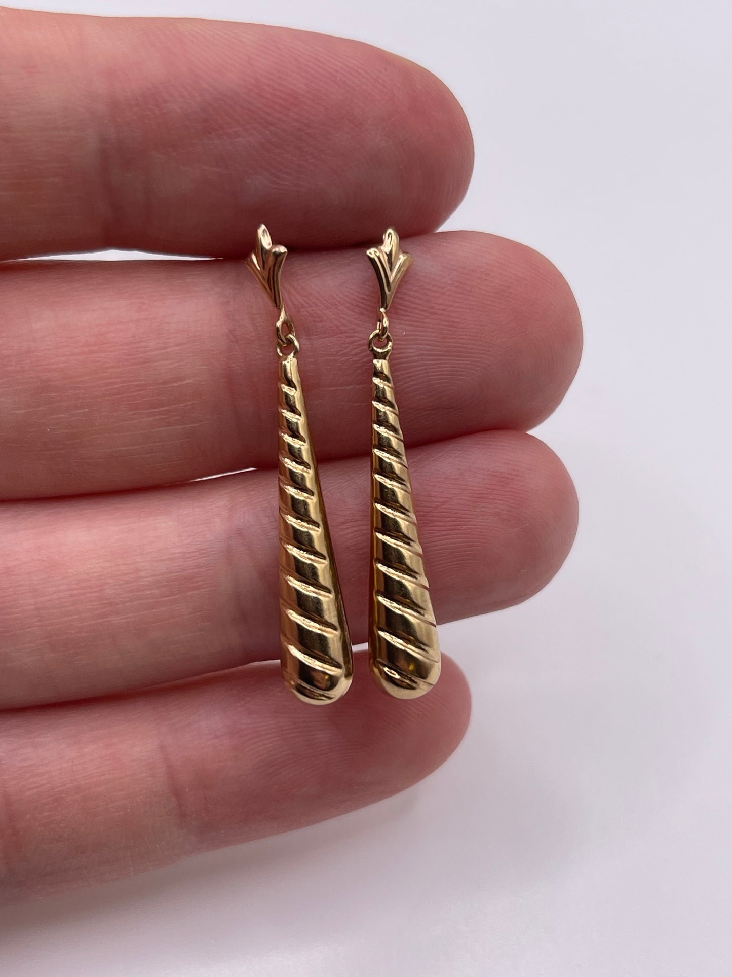 9ct gold earrings
