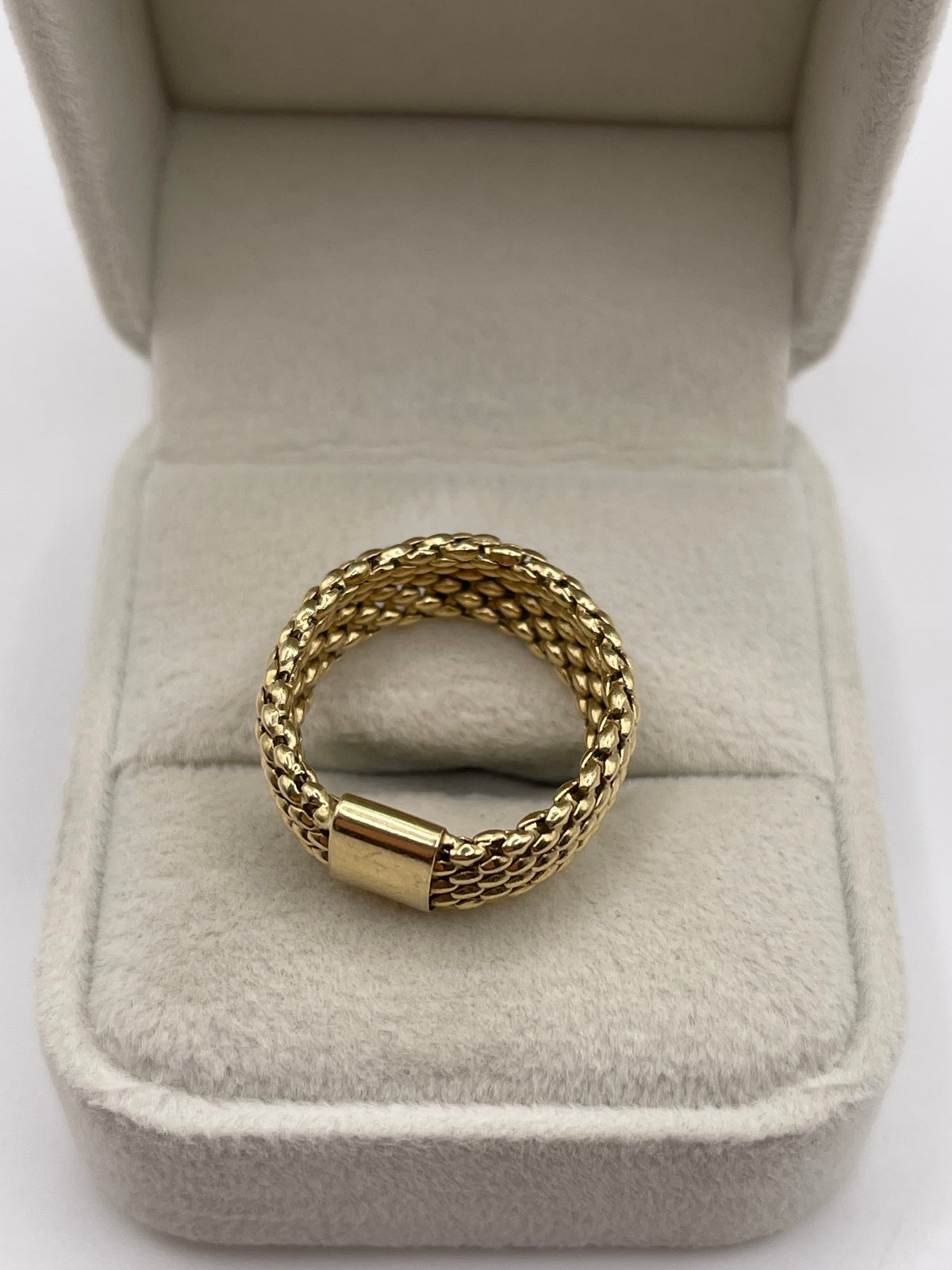 14ct gold flexible ring