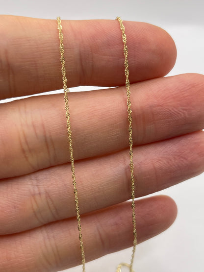 9ct gold chain 577
