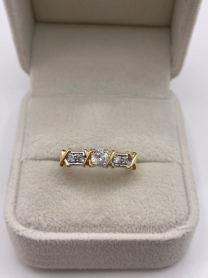 18ct gold diamond ring