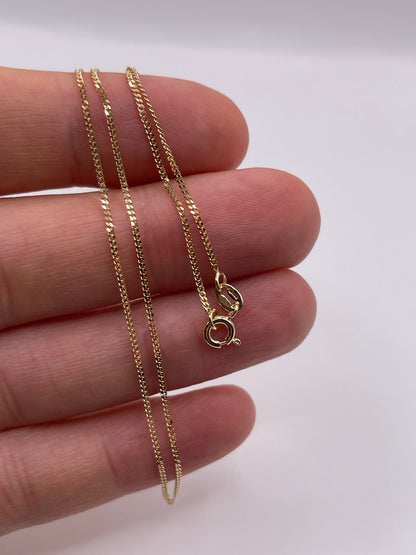 9ct gold chain 375