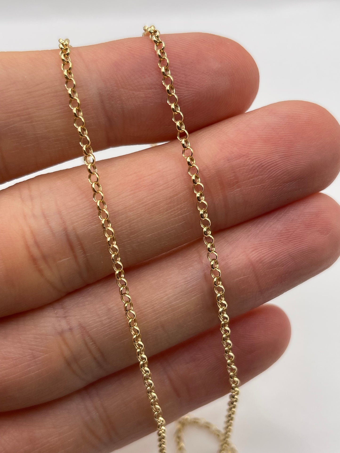 9ct gold chain 257