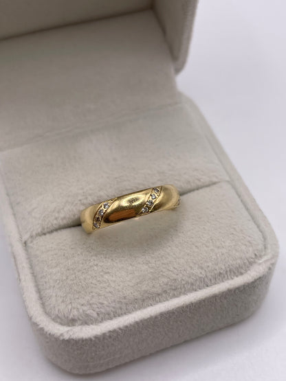 18ct gold diamond ring