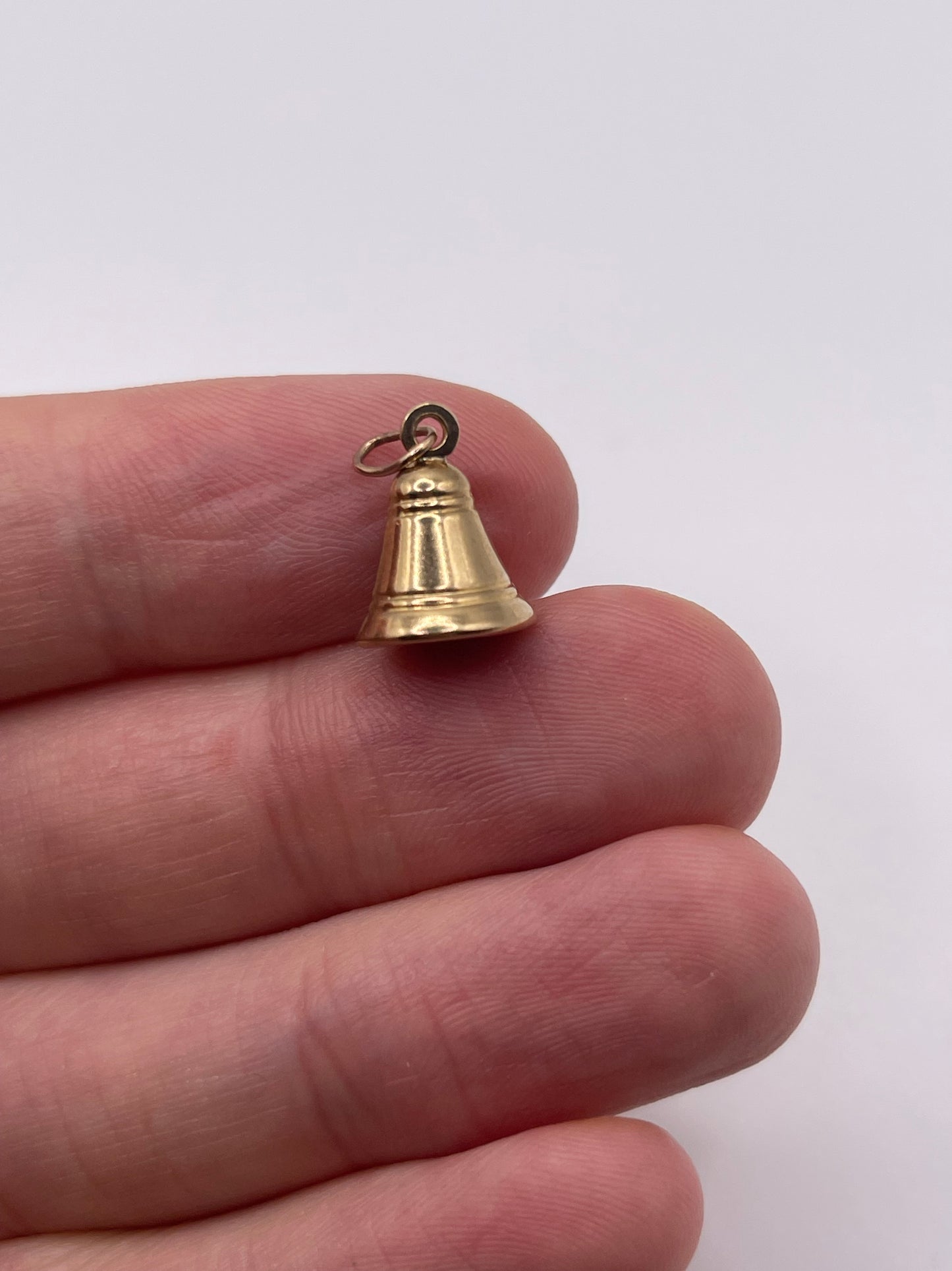 9ct gold bell charm