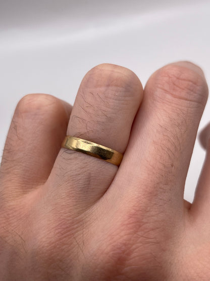 9ct gold band
