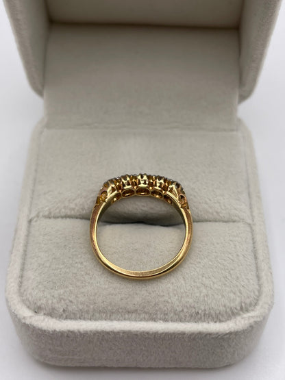 18ct gold diamond ring