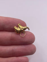 Load image into Gallery viewer, 9ct gold elephant charm
