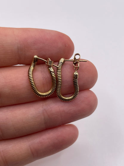 9ct gold earrings