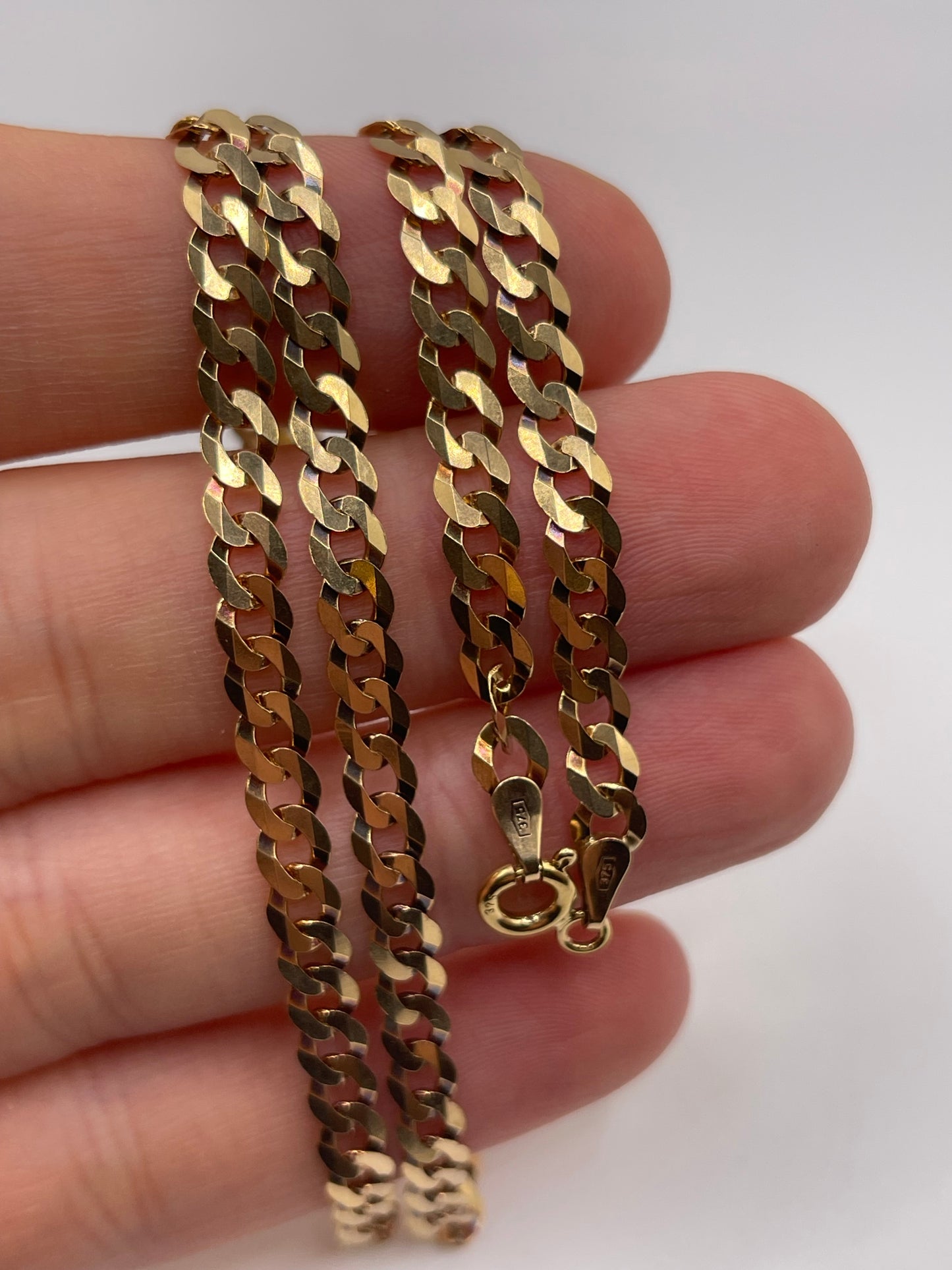 9ct gold chain 518