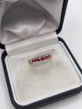 Load image into Gallery viewer, 22ct gold ruby ring
