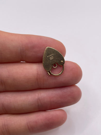 9ct gold padlock 3