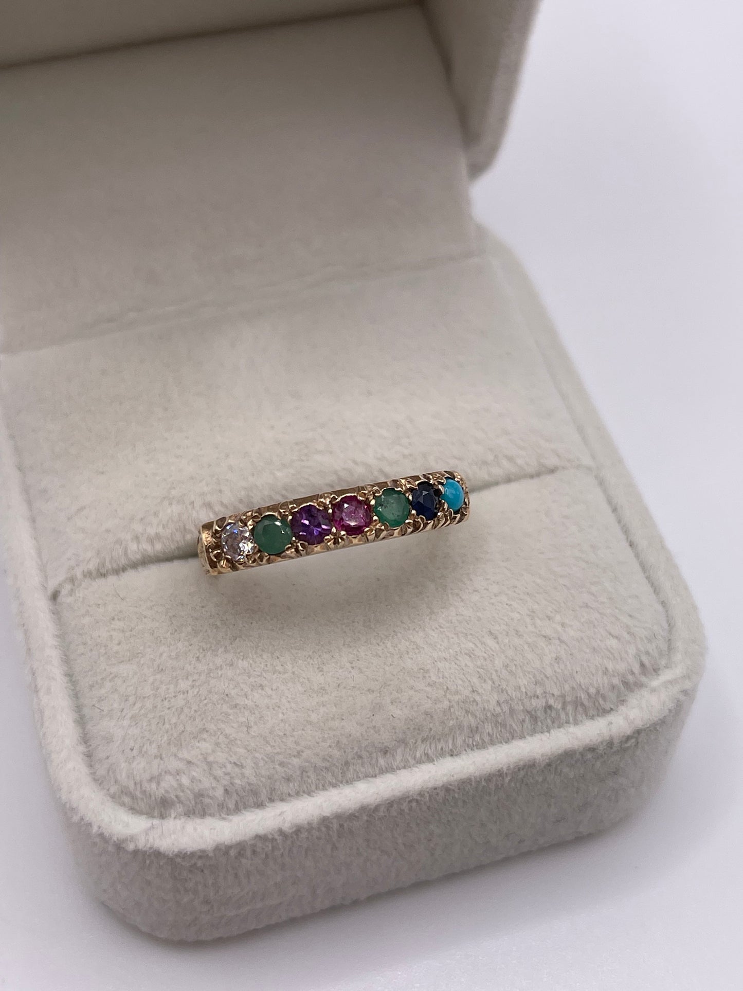9ct gold dearest ring