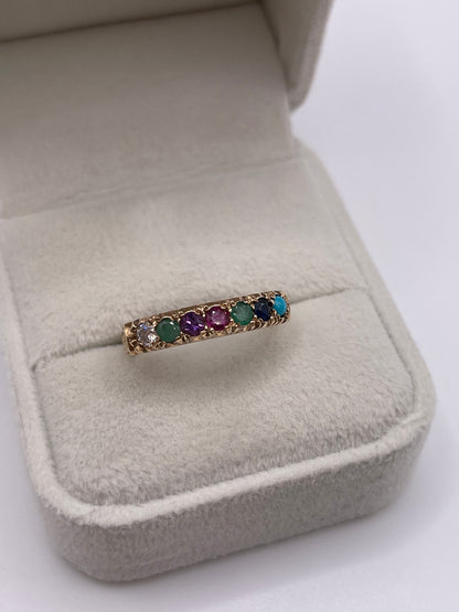9ct gold dearest ring