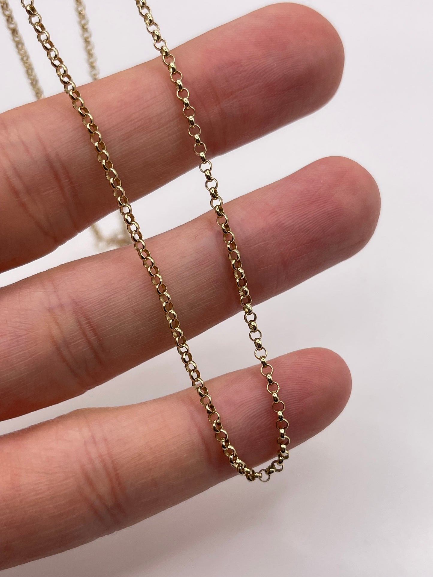 9ct gold chain 217