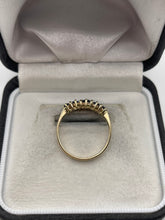 Load image into Gallery viewer, 9ct gold sapphire and diamond ring
