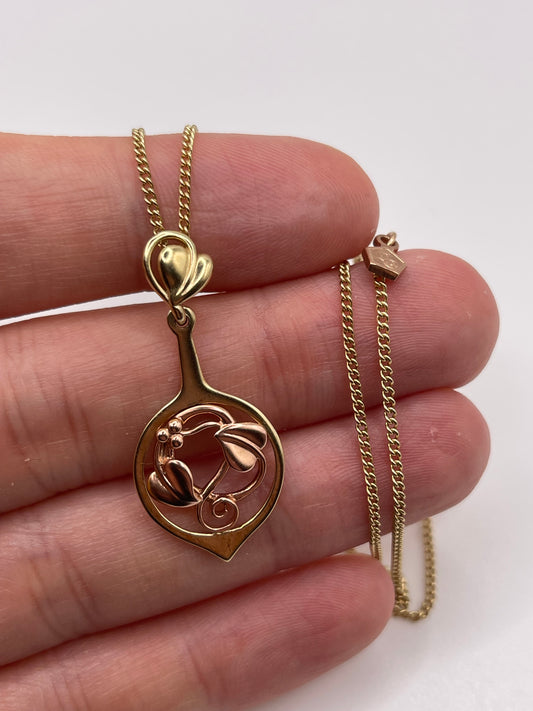 Clogau 9ct gold necklace