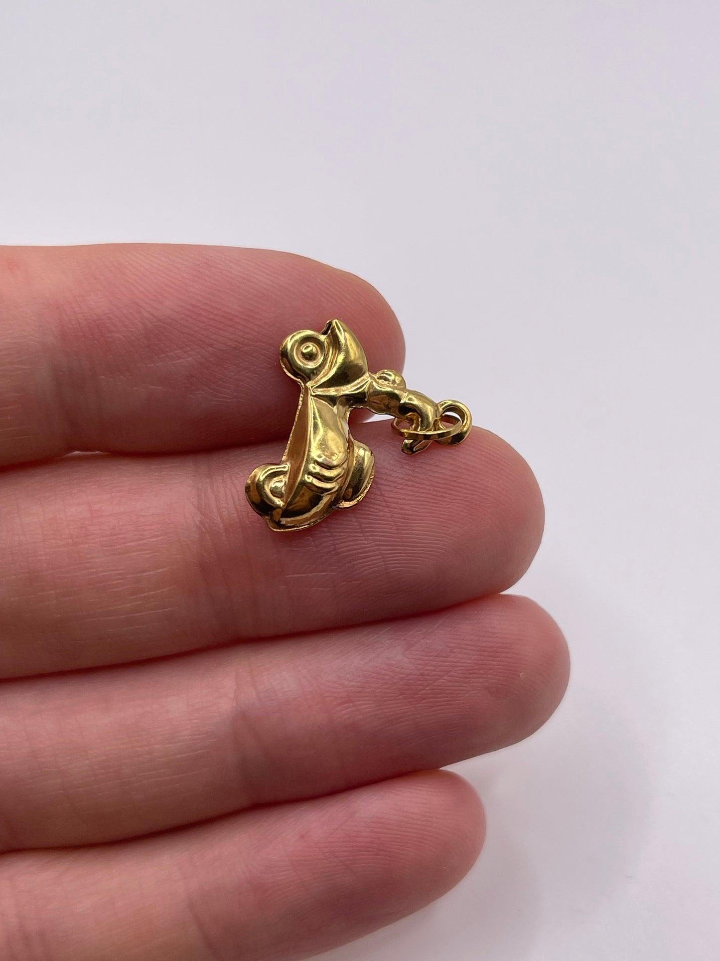 9ct gold scooter charm