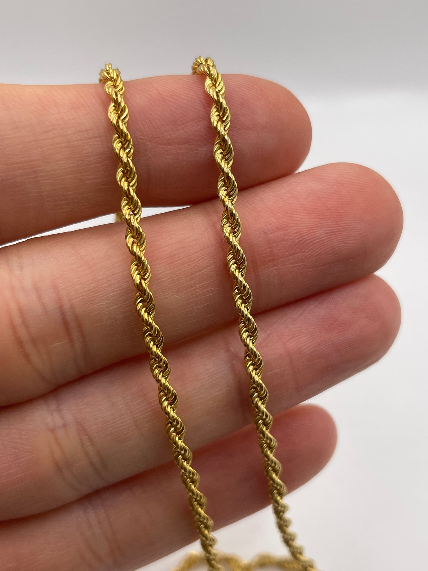 9ct gold chain 457