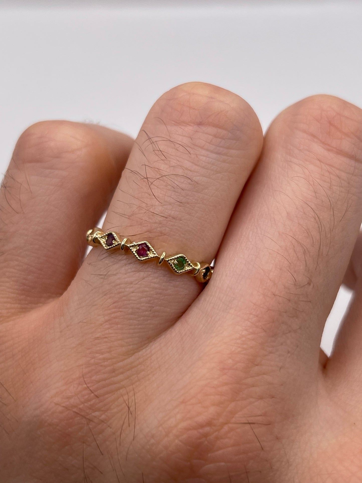 9ct gold dearest ring