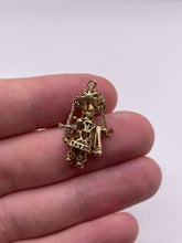 Load image into Gallery viewer, 9ct gold doll pendant
