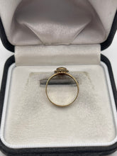 Load image into Gallery viewer, 9ct gold garnet ring
