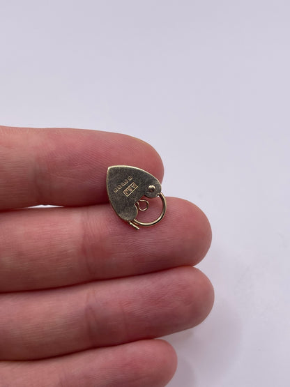 9ct gold padlock 8