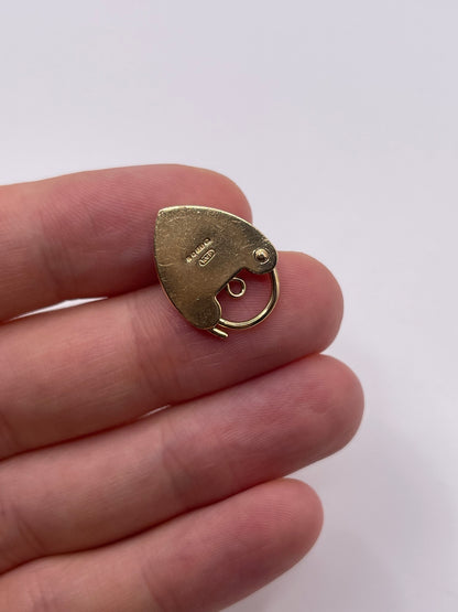 9ct gold padlock 4