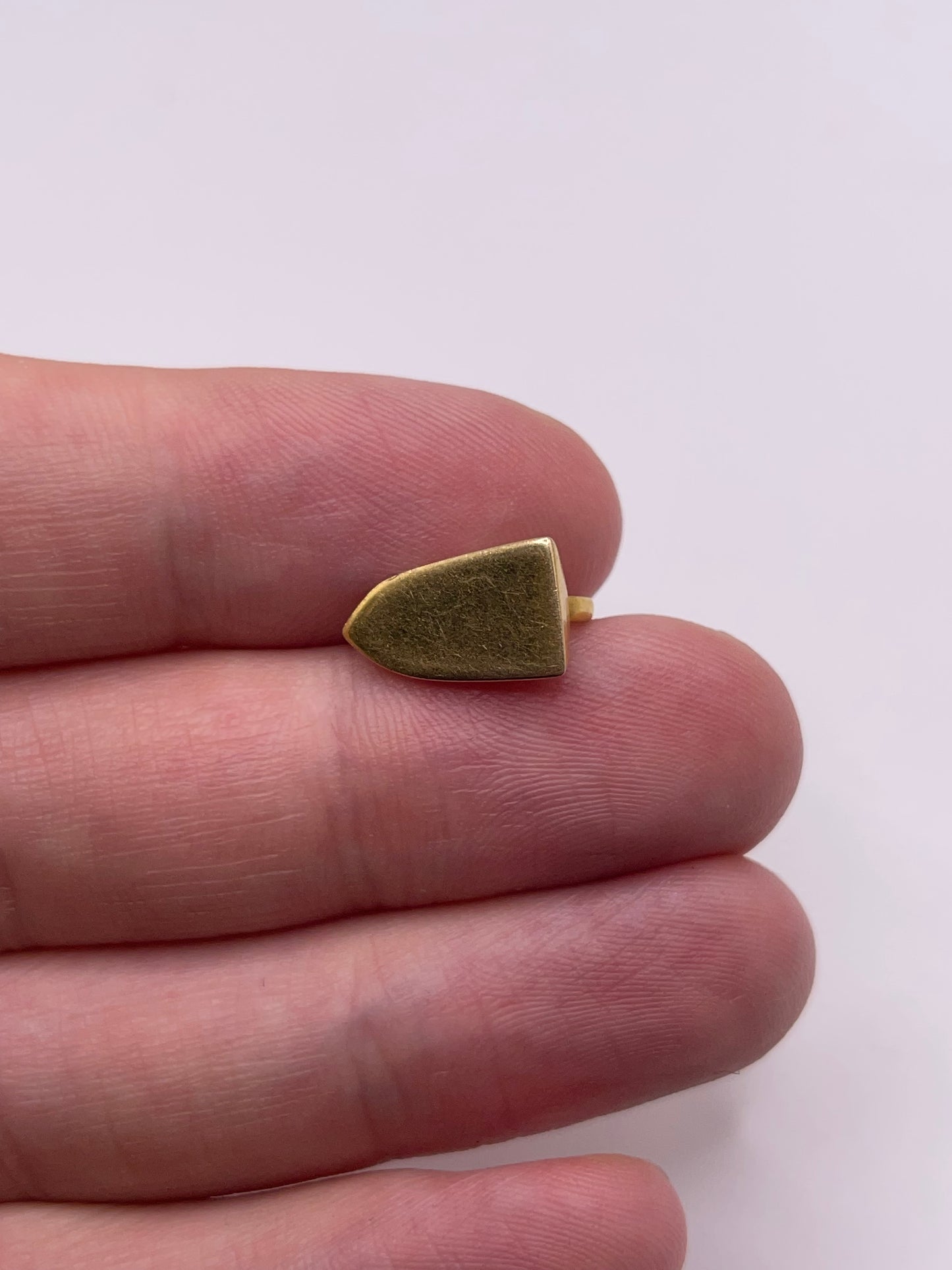9ct gold iron charm