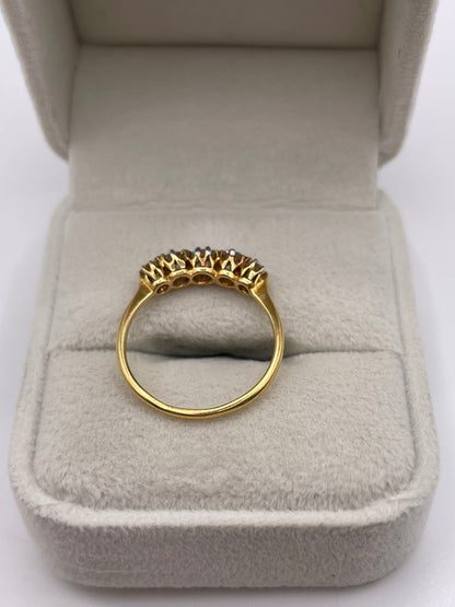 18ct gold diamond ring