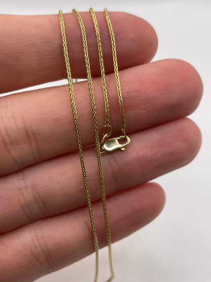 9ct gold chain 154