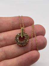 Load image into Gallery viewer, 9ct gold quartz necklace
