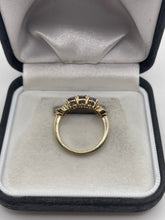 Load image into Gallery viewer, 9ct gold tanzanite ring
