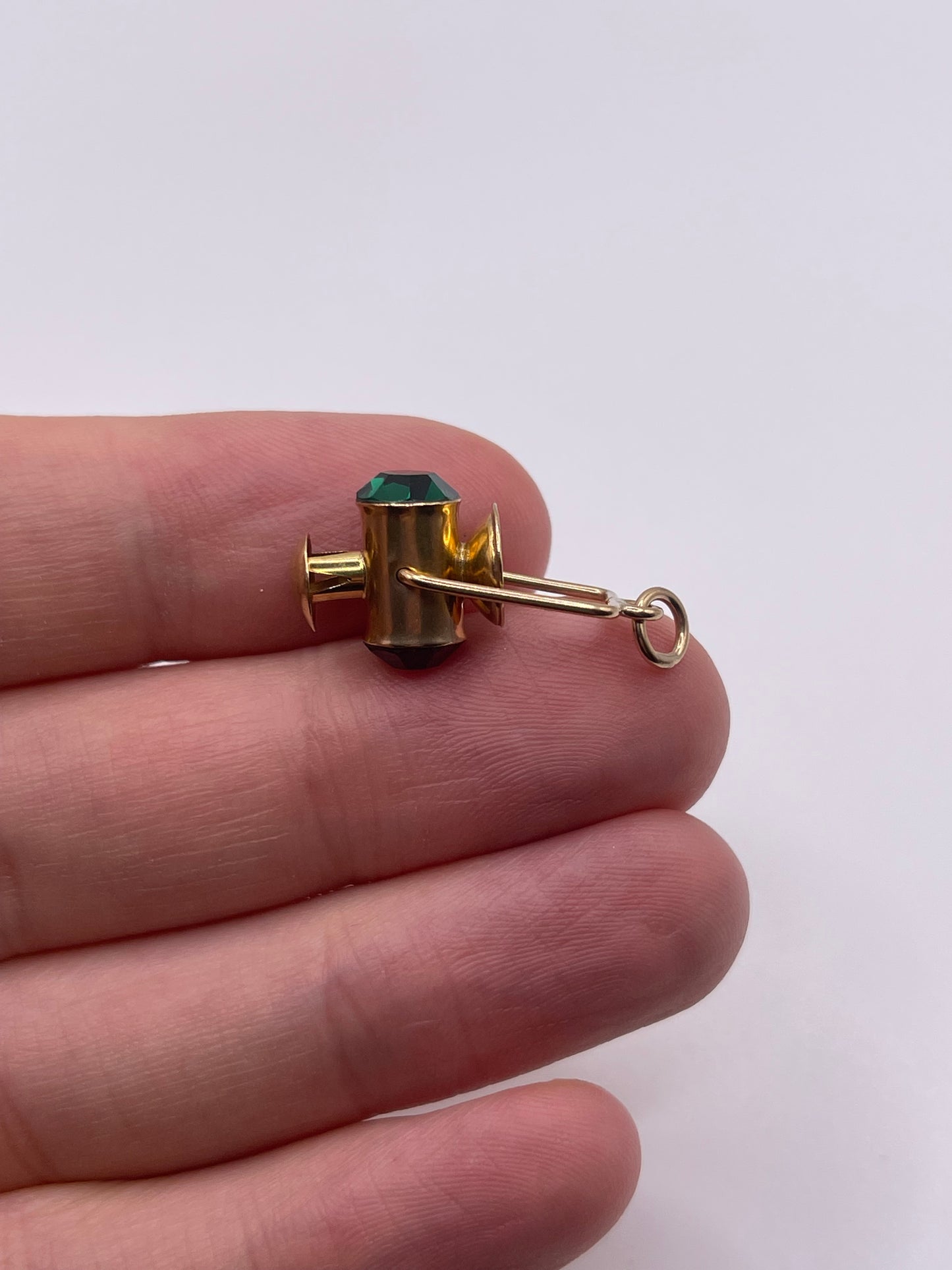 9ct gold lantern charm