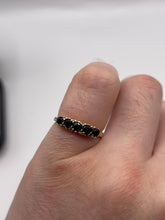 Load image into Gallery viewer, 9ct gold sapphire ring
