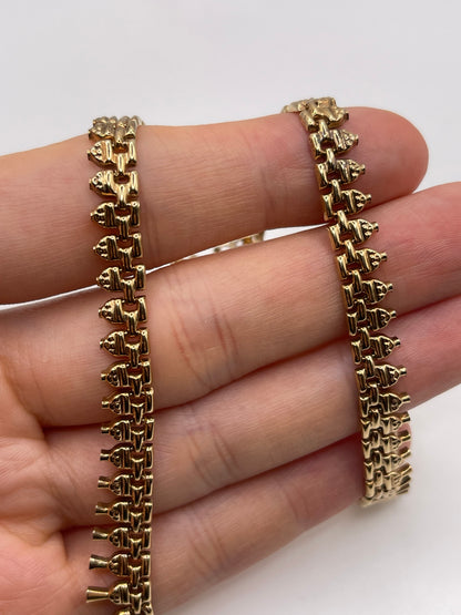 9ct gold chain 636