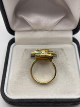 Load image into Gallery viewer, 18ct gold abstract ring
