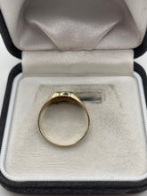 Load image into Gallery viewer, 9ct gold signet ring
