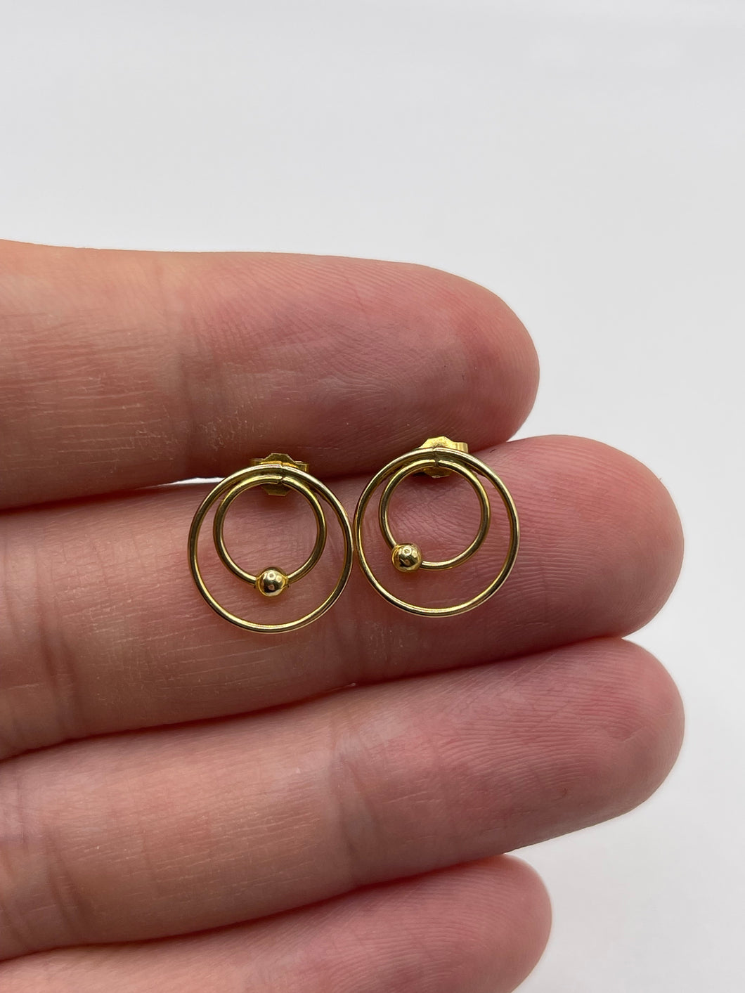 9ct gold earrings