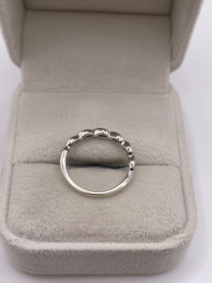 9ct white gold diamond ring