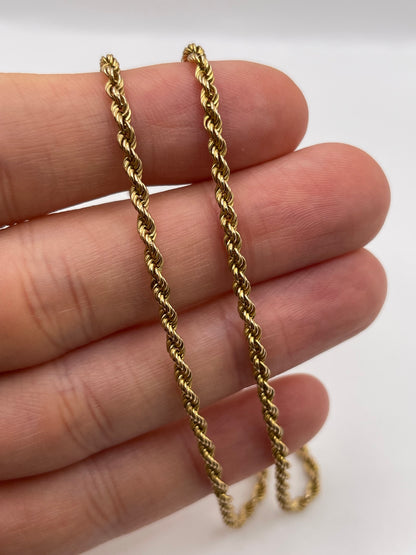9ct gold chain 459
