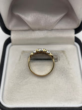 Load image into Gallery viewer, 9ct gold ruby and diamond ring
