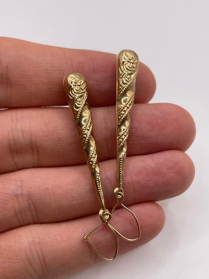 9ct gold earrings