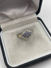 Load image into Gallery viewer, 9ct gold tanzanite and diamond ring
