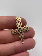 Load image into Gallery viewer, 9ct gold Celtic cross pendant

