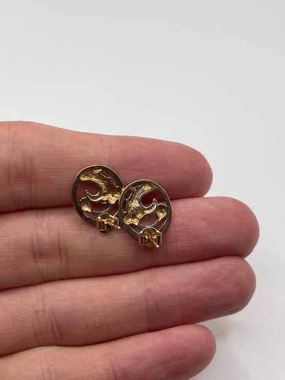 9ct gold earrings