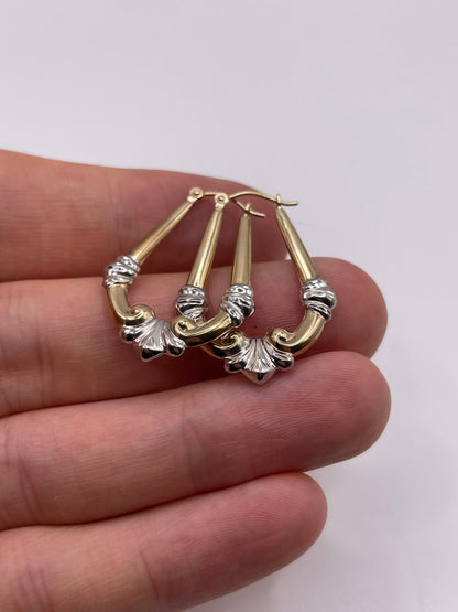 9ct gold Creole earrings