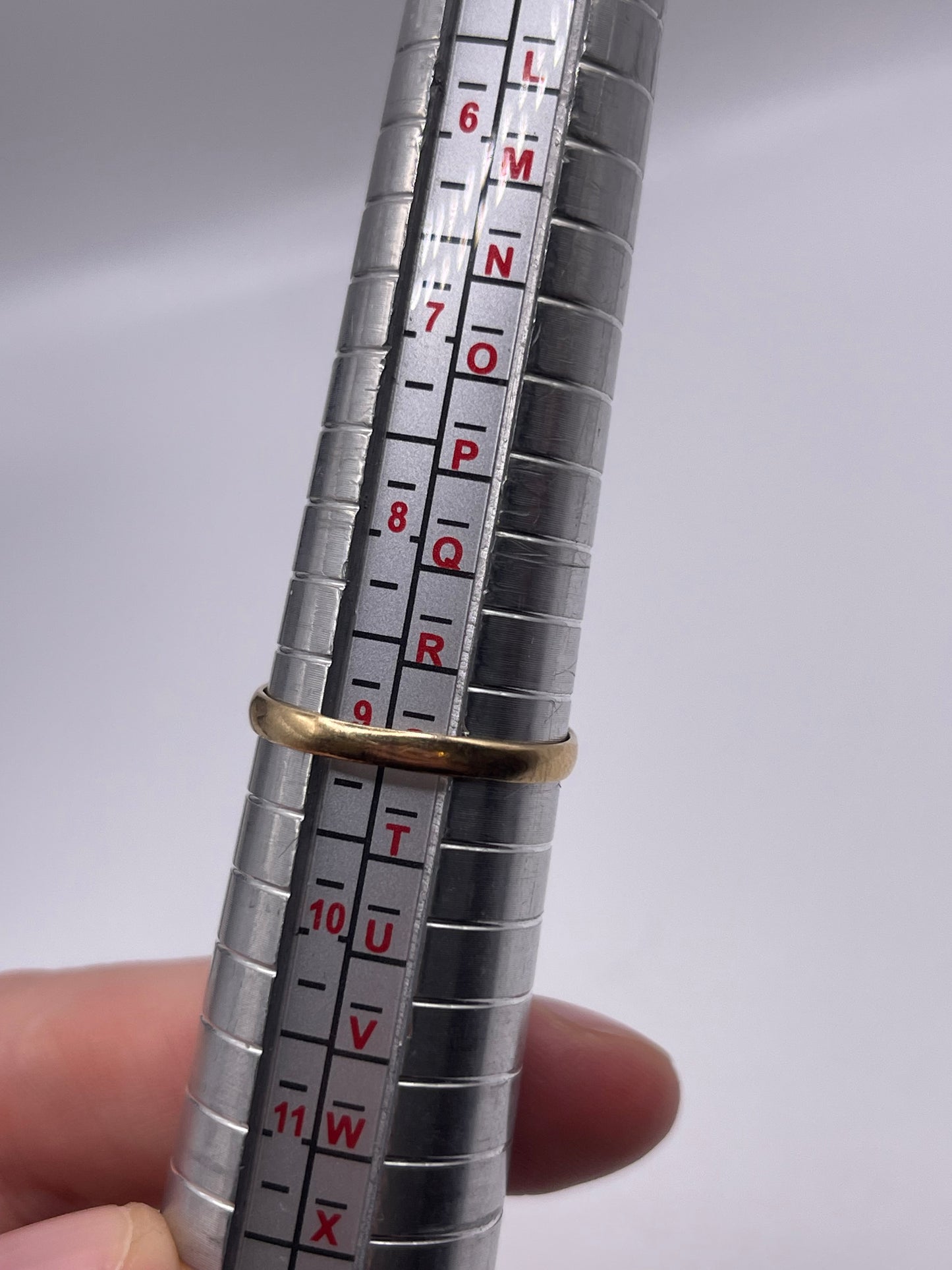 9ct gold double heart signet ring