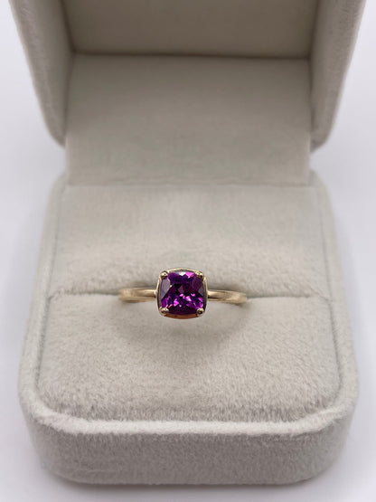 9ct gold tourmaline ring